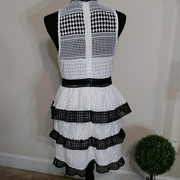 Forever 21 Black & White Sleeveless Dress - Picture 3 of 7